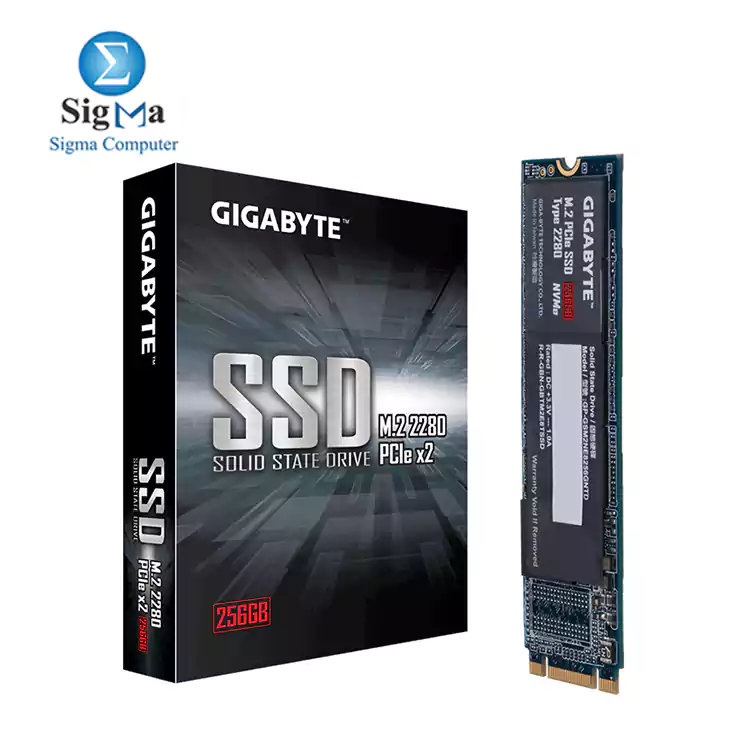 GIGABYTE NVMe M.2 PCIe SSD - 256GB