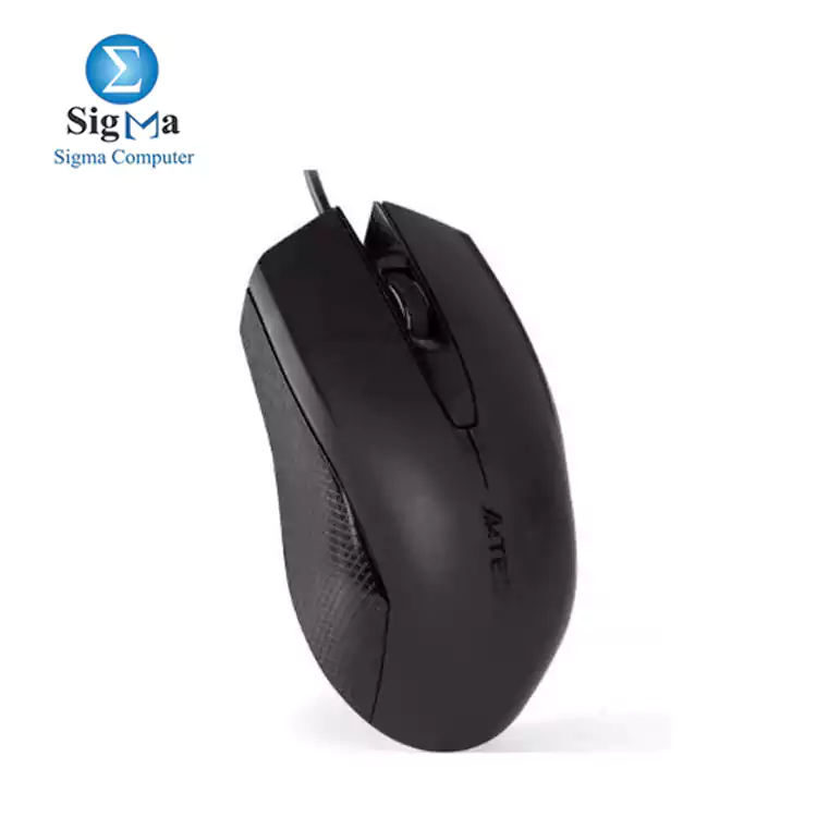 A4TECH OP-760- V-trak  Optical USB Mouse- Black