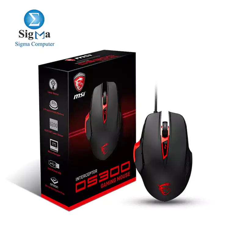 MSI Interceptor DS300 Gaming Mouse