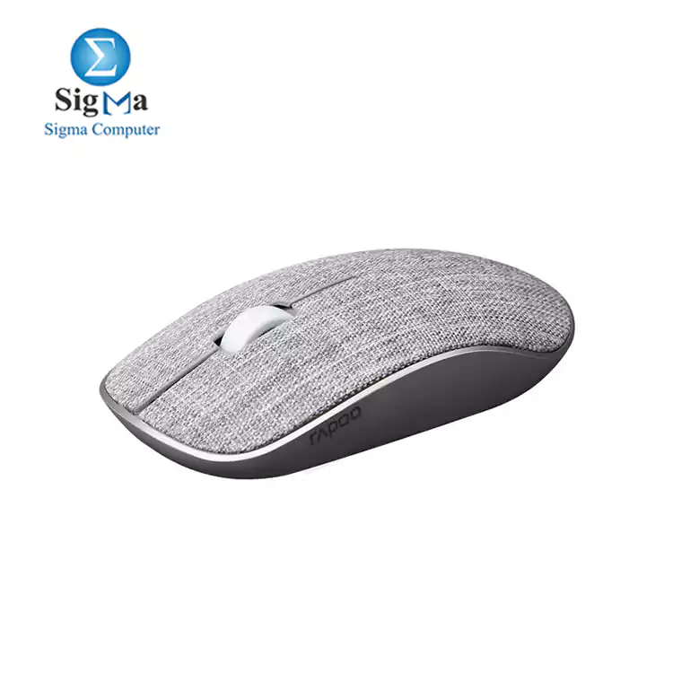 RAPOO 3510 Plus 2.4GHz Wireless Optical Fabric Mouse Grey