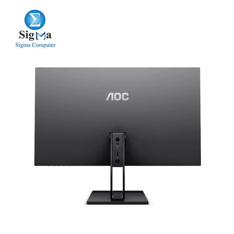 AOC 23.8-inch LED Monitor with Display Port, HDMI Port, Ultra Slim - 24V2Q (Black)