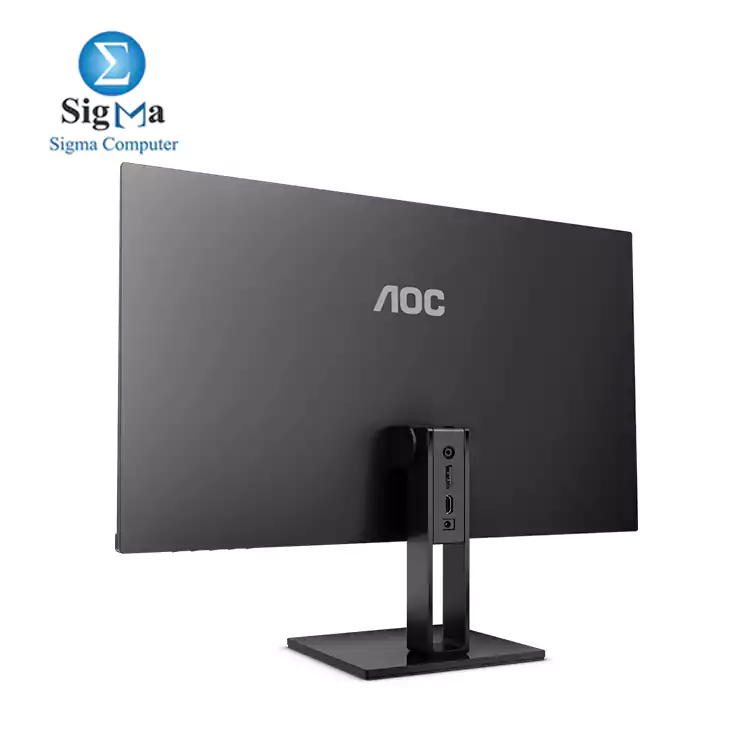 AOC 23.8-inch LED Monitor with Display Port, HDMI Port, Ultra Slim - 24V2Q (Black)