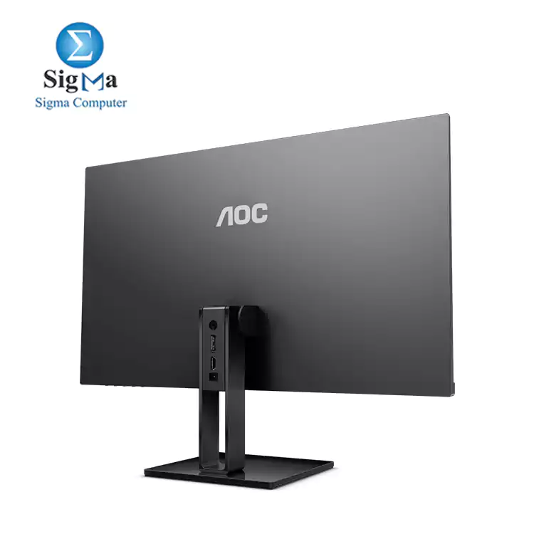 AOC 23.8-inch LED Monitor with Display Port, HDMI Port, Ultra Slim - 24V2Q (Black)