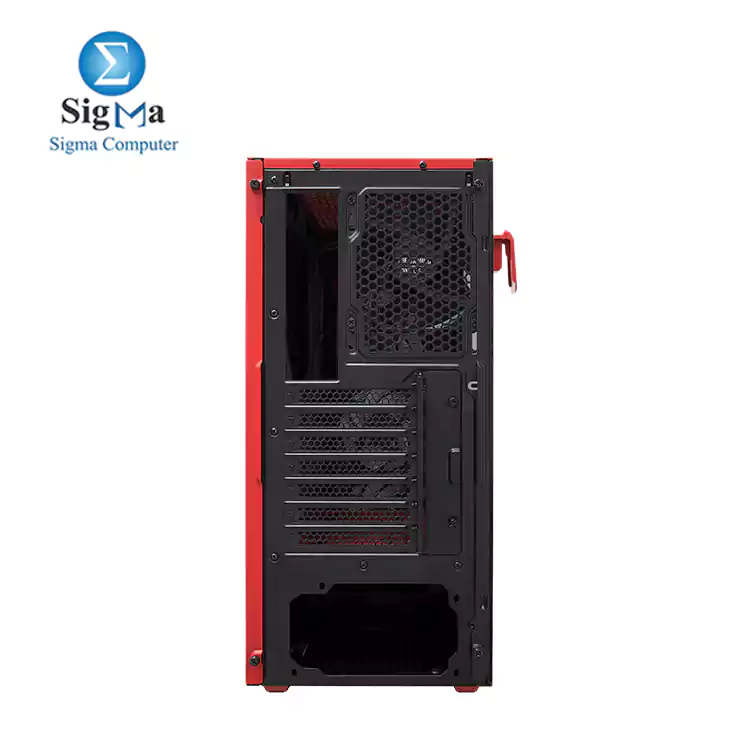 ASUS TUF Gaming GT301 ZAKU II EDITION ATX mid-tower compact case with tempered glass side panel