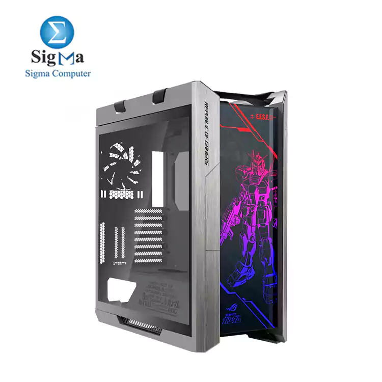 ASUS ROG Strix GX601 Helios GUNDAM EDITION RGB ATX/EATX MID-TOWER GAMING CASE tempered glass, aluminum frame