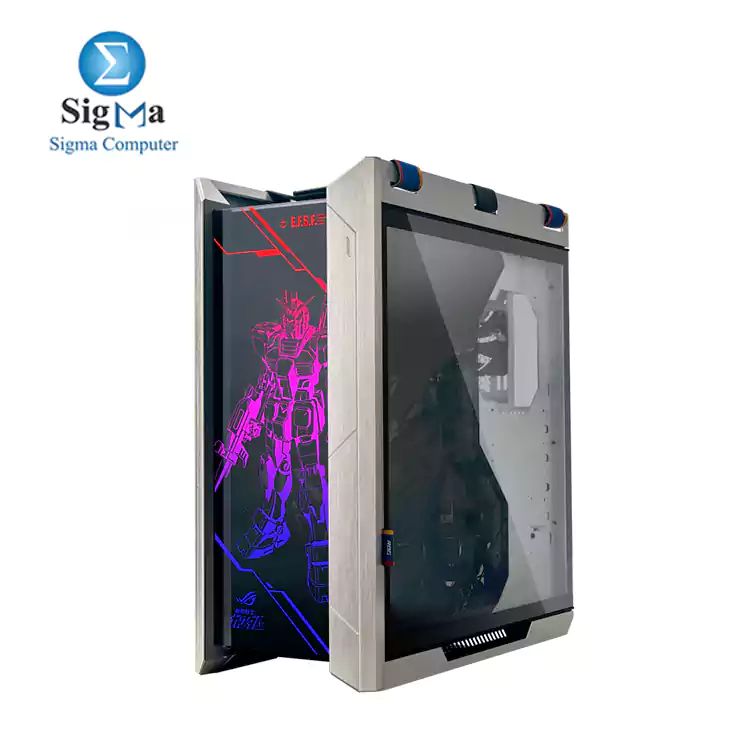 ASUS ROG Strix GX601 Helios GUNDAM EDITION RGB ATX/EATX MID-TOWER GAMING CASE tempered glass, aluminum frame