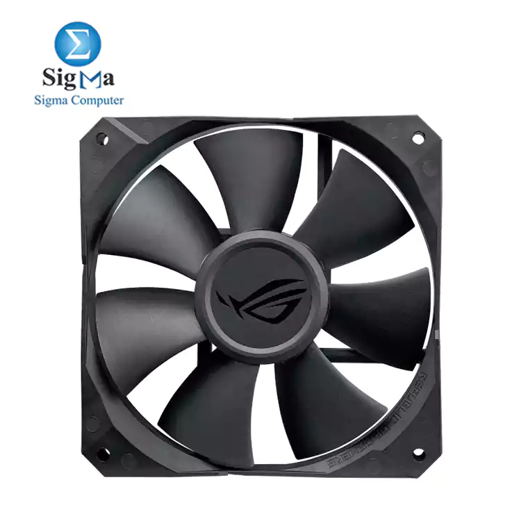 ASUS ROG STRIX LC 120 all-in-one liquid CPU cooler with Aura Sync RGB and ROG 120mm radiator fan