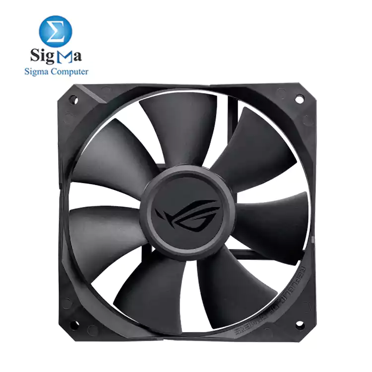 ASUS ROG RYUO 120 all-in-one liquid CPU cooler with color OLED, Aura Sync RGB, and ROG 120mm radiator fan