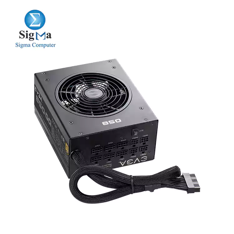 EVGA 850 GQ, 80+ GOLD 850W, Semi Modular, EVGA ECO Mode Power Supply 210-GQ-0850-V2