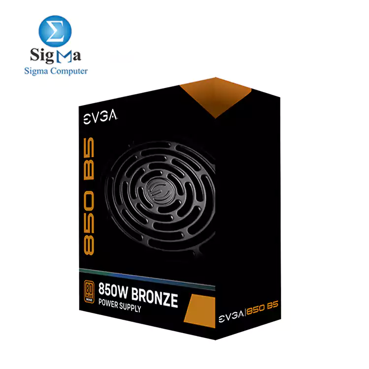 EVGA 850 B5, 80 Plus BRONZE 850W, Fully Modular, EVGA ECO Mode Compact 150mm Size, Power Supply 220-B5-0850-V2