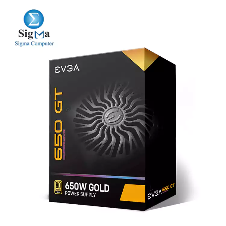 EVGA SuperNOVA 650 GT, 80 Plus Gold 650W, Fully Modular Compact 150mm Size Power Supply 220-GT-0650-Y2