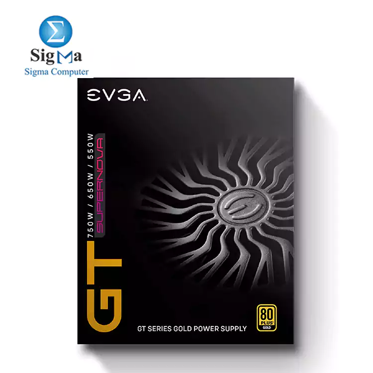 EVGA SuperNOVA 550 GT  80 Plus Gold 550W  Fully Modular Auto Eco Mode with FDB Fan Compact 150mm Size  Power Supply 220-GT-0550-Y2