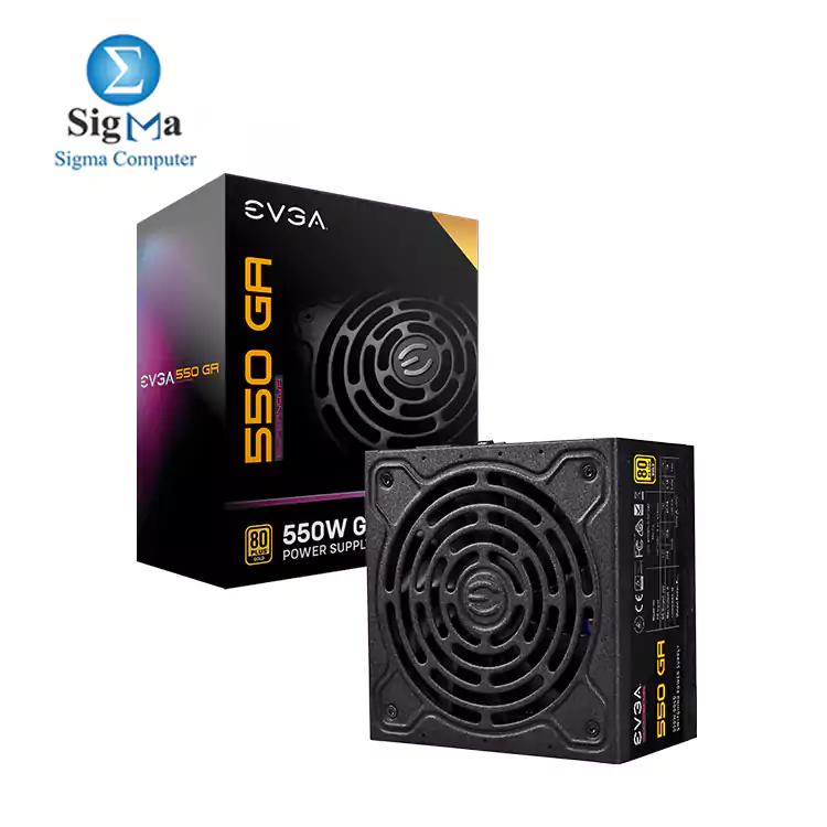 EVGA SuperNOVA 550 GA, 80 Plus Gold 550W, Fully Modular Compact 150mm Size Power Supply 220-GA-0550-X2