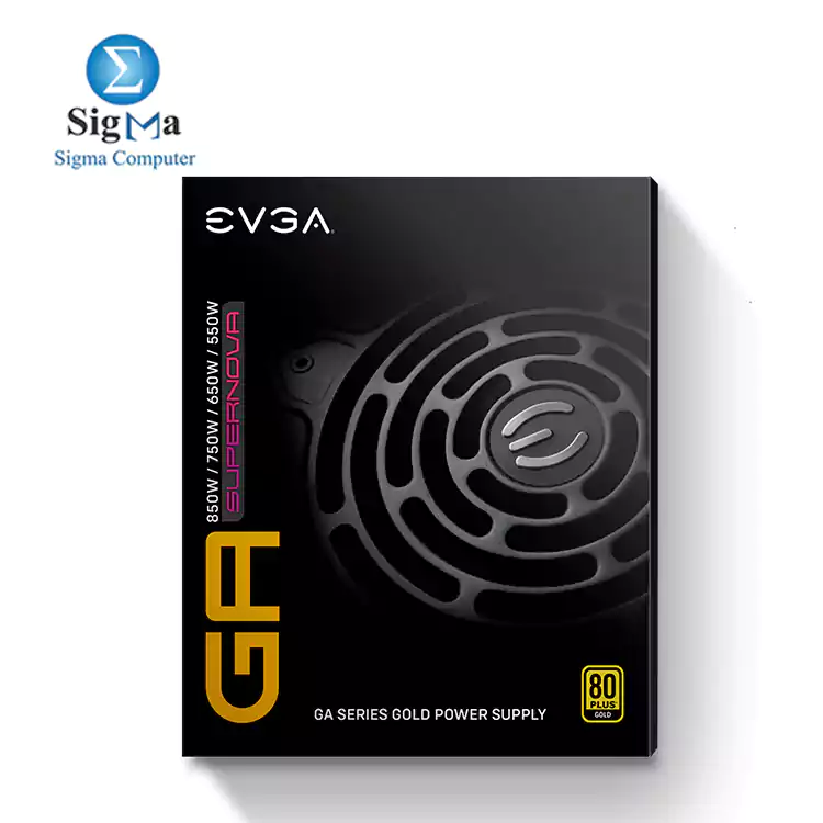 EVGA SuperNOVA 550 GA, 80 Plus Gold 550W, Fully Modular Compact 150mm Size Power Supply 220-GA-0550-X2