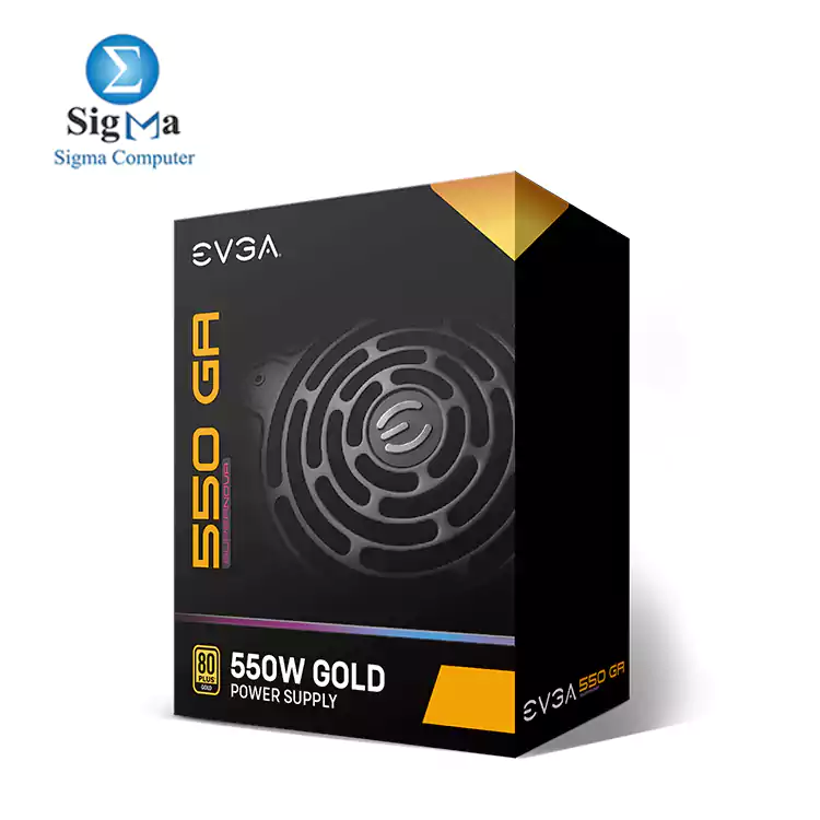 EVGA SuperNOVA 550 GA, 80 Plus Gold 550W, Fully Modular Compact 150mm Size Power Supply 220-GA-0550-X2