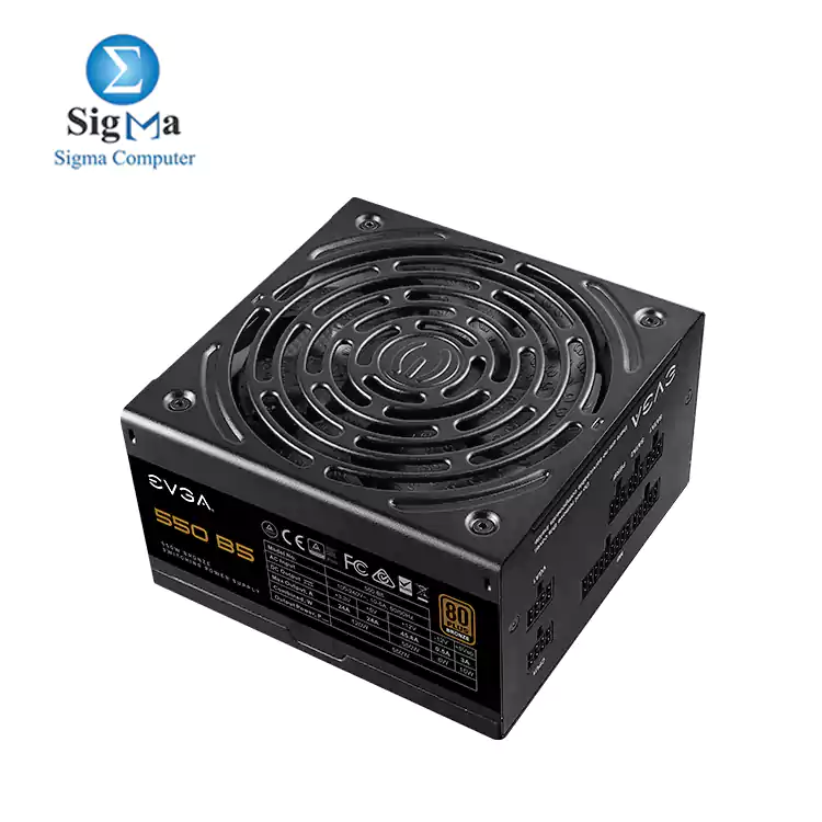 EVGA 550 B5  80 Plus BRONZE 550W  Fully Modular Power Supply 220-B5-0550-V2