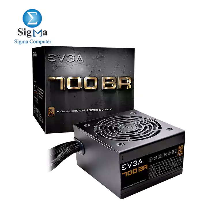 EVGA 700 BR  80  BRONZE 700W Power Supply 100-BR-0700-K2