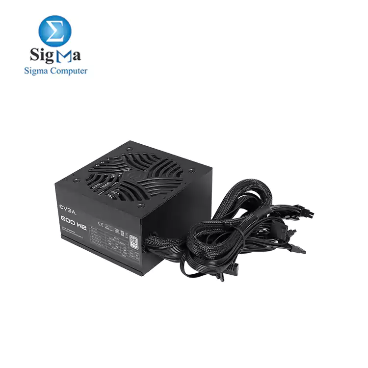 EVGA 600 W2  80  600W Power Supply 100-W2-0600-K2