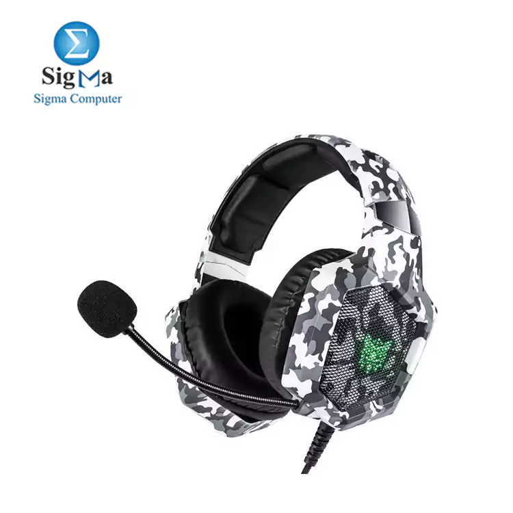 ONIKUMA K8 Stereo Giming Headset CAMOUFLAGE RAINBOW