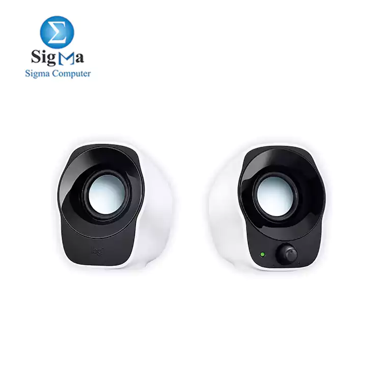 Logitech Z120 COMPACT STEREO SPEAKERS BLACK-WHITE - 980-000513