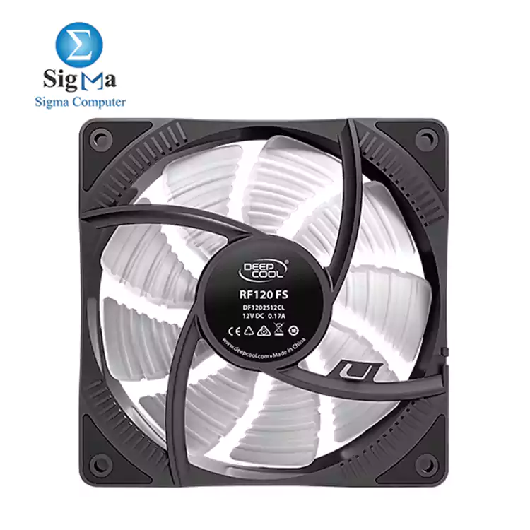 DEEPCOOL RF120 FS 120 mm 3 in 1 Case Fan LED