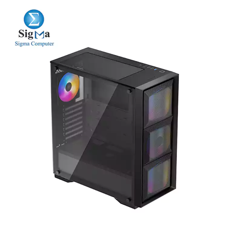 Deepcool Matrexx 50 Mesh 4FS RGB Mid Tower Black Case