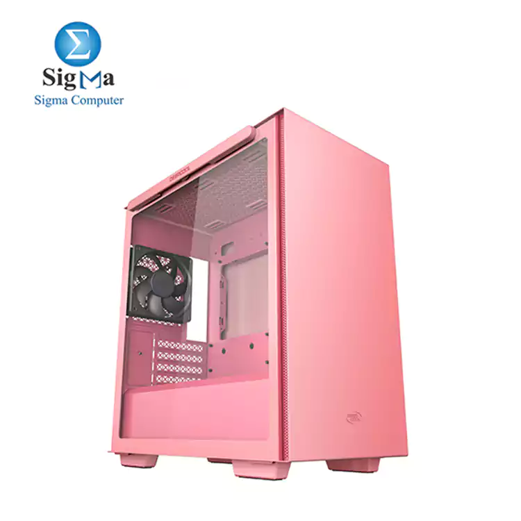 DEEPCOOL MACUBE 110 Micro ATX Computer Case - Gaming Pink