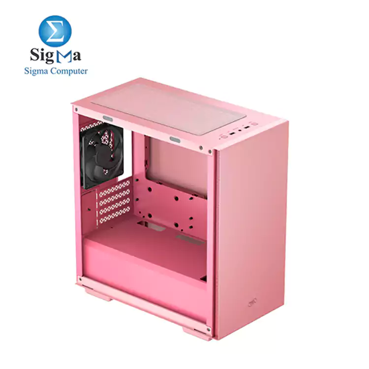 DEEPCOOL MACUBE 110 Micro ATX Computer Case - Gaming Pink