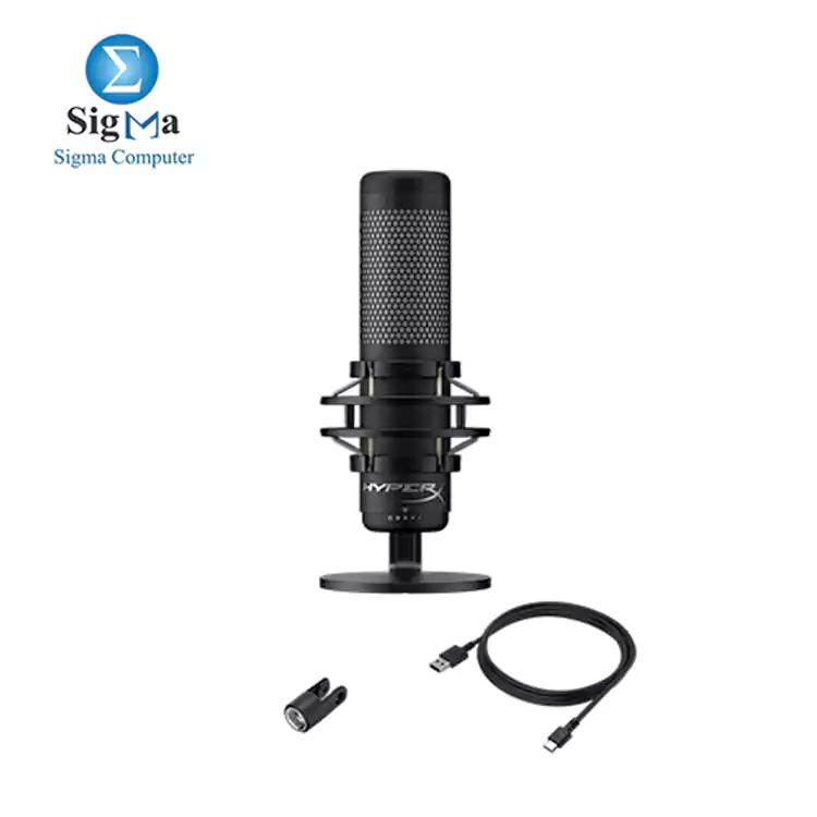 HyperX QuadCast S RGB USB Condenser Microphone for PC/PlayStation 4