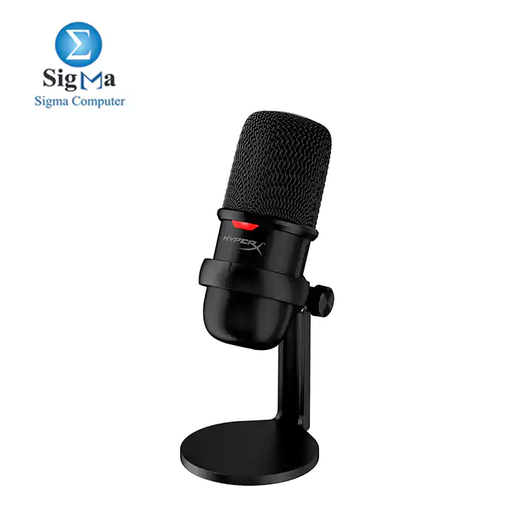 HyperX SoloCast - USB Condenser Microphone for Gaming, for PC, PS4, PS5 and Mac, Tap to Mute Sensor 