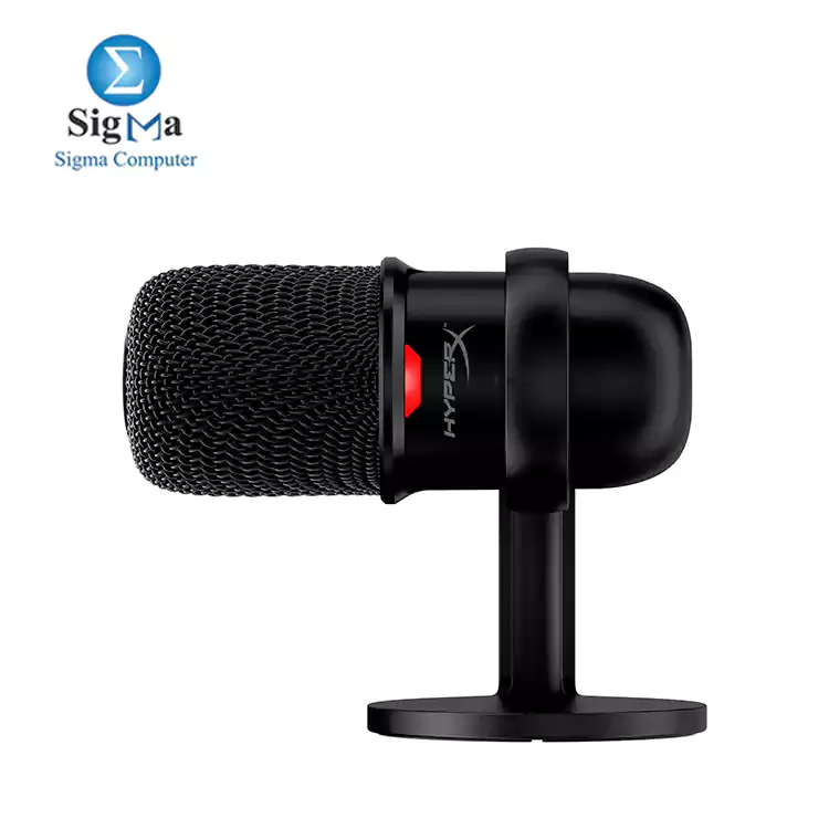 HyperX SoloCast - USB Condenser Microphone for Gaming  for PC  PS4  PS5 and Mac  Tap to Mute Sensor 