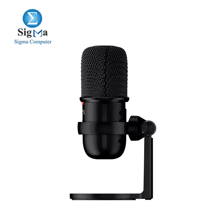 HyperX SoloCast - USB Condenser Microphone for Gaming  for PC  PS4  PS5 and Mac  Tap to Mute Sensor 