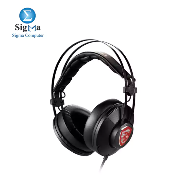 MSI H991 Gaming Headset With Built In Microphone - Black