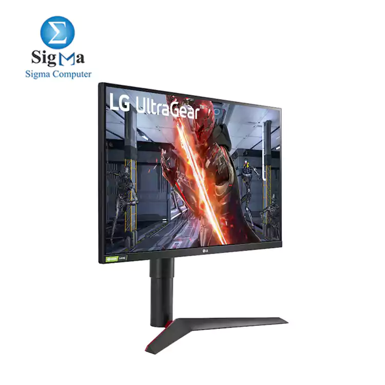 LG MONITOR 27GL850 27   UltraGear    Nano IPS 1ms Gaming Monitor with G-Sync   Compatibility  27GL850-B 