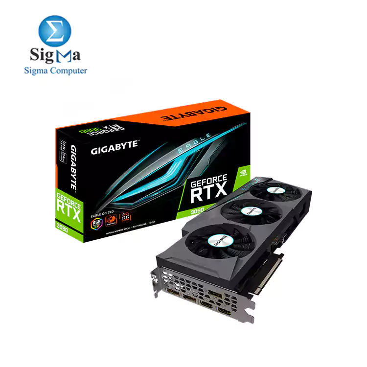 GIGABYTE GeForce RTX™ 3090 EAGLE OC 24G GDDR6X