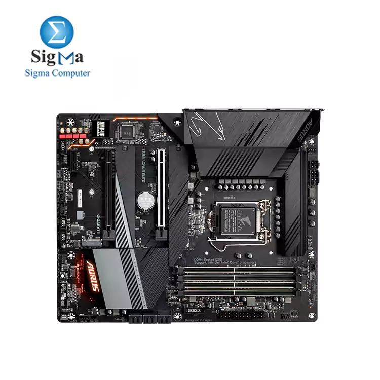 GIGABYTE MOTHERBOARD Z590 AORUS ELITE (rev. 1.0)LGA 1200/Intel Z590/ATX/Triple M.2/PCIe 4.0/USB 3.2 Gen2X2 Type-C/2.5GbE LAN