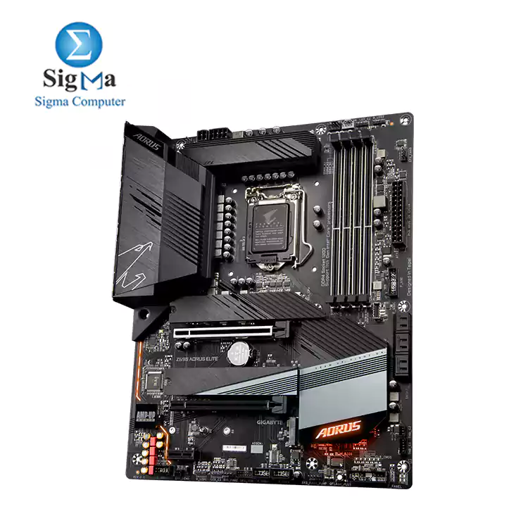 GIGABYTE MOTHERBOARD Z590 AORUS ELITE (rev. 1.0)LGA 1200/Intel Z590/ATX/Triple M.2/PCIe 4.0/USB 3.2 Gen2X2 Type-C/2.5GbE LAN