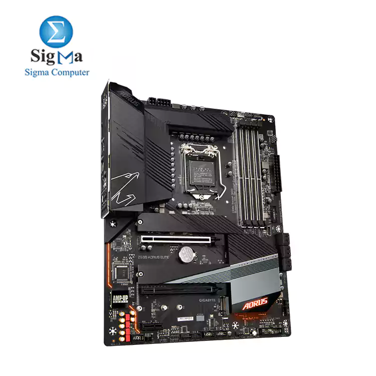 GIGABYTE MOTHERBOARD Z590 AORUS ELITE  rev. 1.0 LGA 1200 Intel Z590 ATX Triple M.2 PCIe 4.0 USB 3.2 Gen2X2 Type-C 2.5GbE LAN