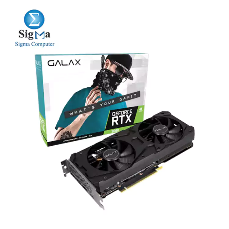 GALAX GeForce RTX™ 3060 (1-Click OC) 12GB GDDR6 192-bit DP*3/HDMI