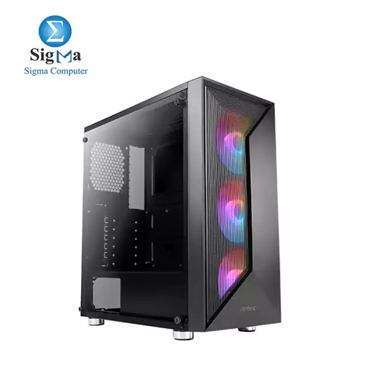 Antec NX320 Mid-Tower ATX 3FAN 120M ARGB WITH ATOM B650 650W BRONZE 80 PLUS POWER SUPPLY