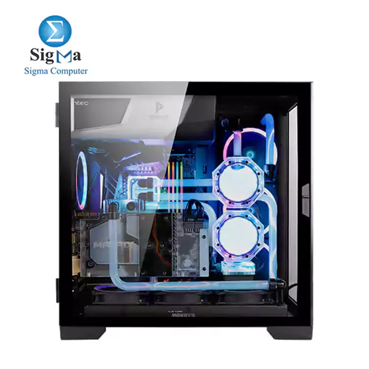 Antec Performance Series P120 Crystal E-ATX Medium Tower Case, Front Tempered Glass whitout fans