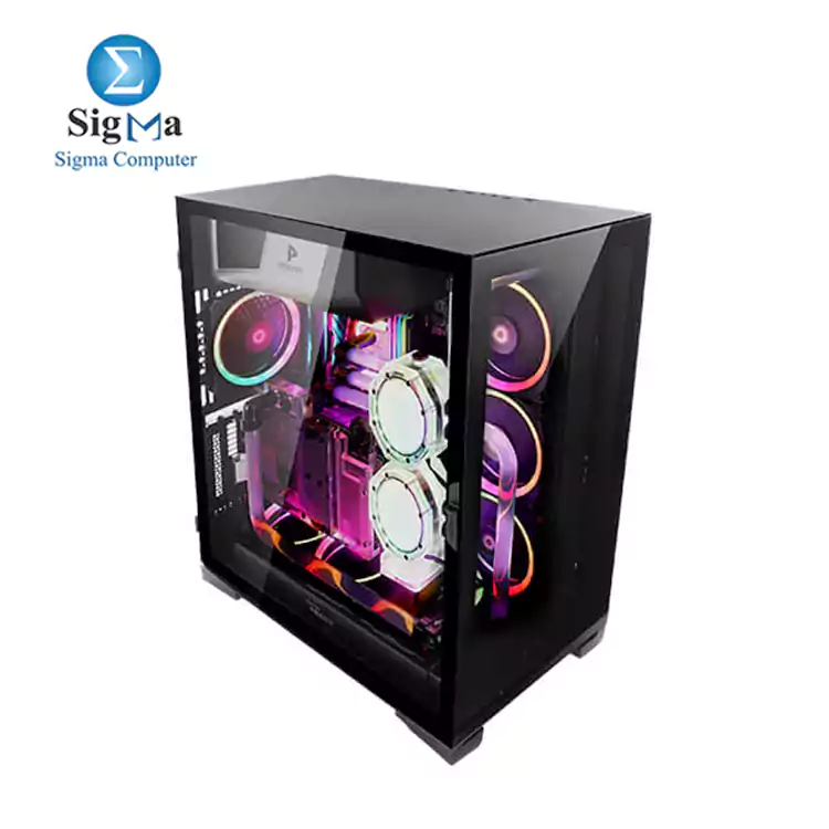 Antec Performance Series P120 Crystal E-ATX Medium Tower Case, Front Tempered Glass whitout fans