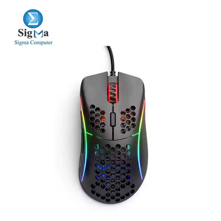 GLORIOUS MODEL D GAMING MOUSE, MATTE BLACK(GD-BLACK)