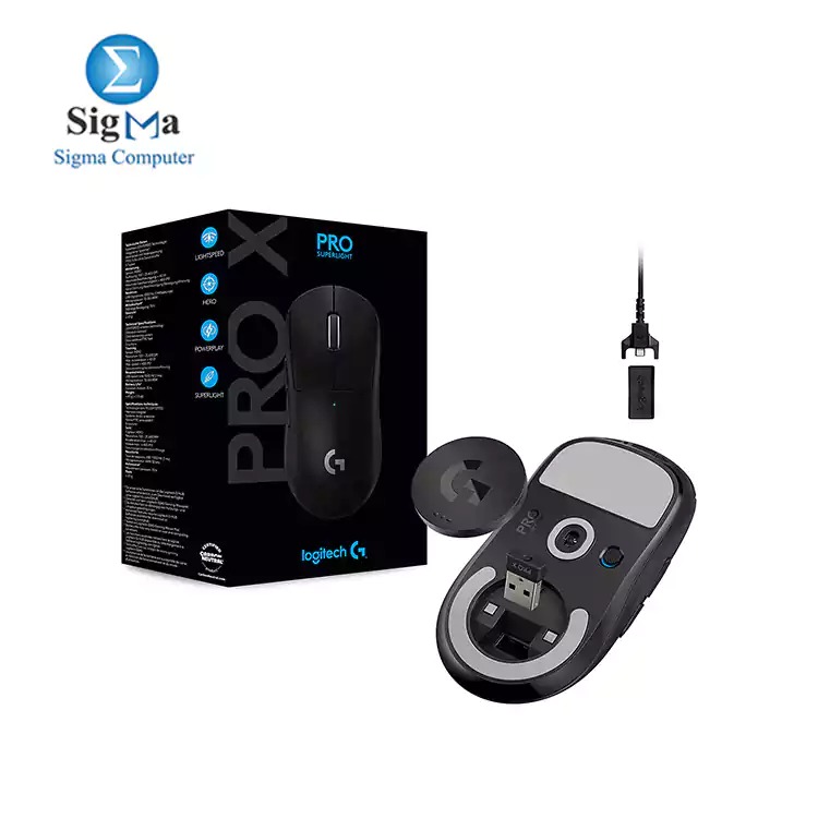 Logitech G PRO X SUPERLIGHT Wireless Gaming Mouse 25K Sensor