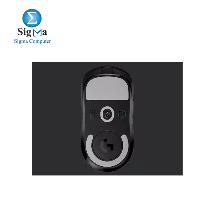Logitech G PRO X SUPERLIGHT features a HERO sensor  100-25 600 DPI   LIGHTSPEED wireless  70h battery life  1ms report rate  and weighs under 63g 910-005881