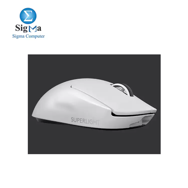 Logitech G PRO X SUPERLIGHT Wireless Gaming Mouse 25K Sensor Ultra-light with 63g- WHITE