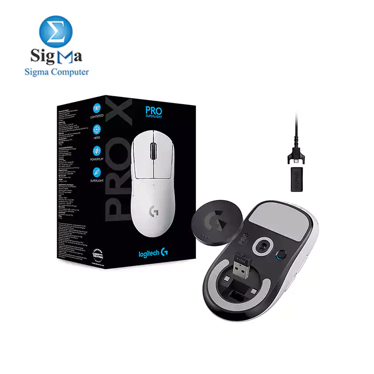 Logitech G PRO X SUPERLIGHT Wireless Gaming Mouse 25K Sensor Ultra 