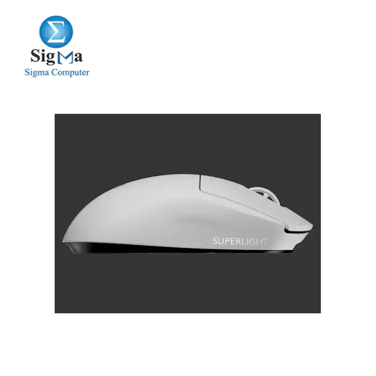 Logitech G PRO X SUPERLIGHT Wireless Gaming Mouse 25K Sensor Ultra-light with 63g- WHITE