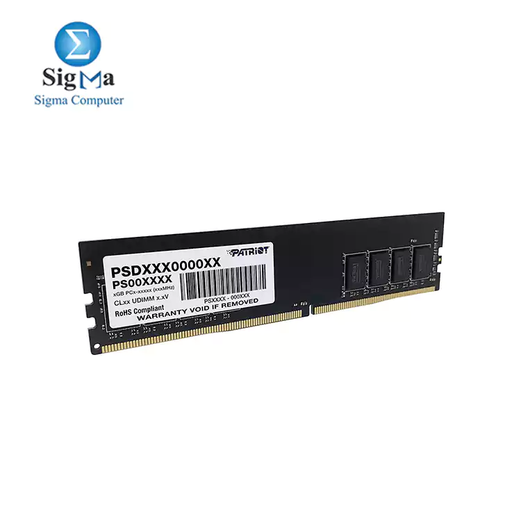 Patriot Signature 16GB DDR4 2666MHz PC4-21300 CL19 Memory Module  PSD416G26662 