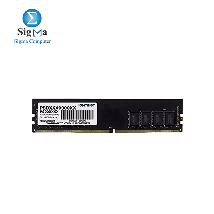 Patriot Signature 16GB DDR4 2666MHz PC4-21300 CL19 Memory Module  PSD416G26662 